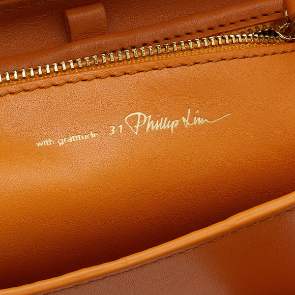 3.1 PHILLIP LIM Mustard Yellow Leather Mini Pashli Satchel - Picture 8 of 8